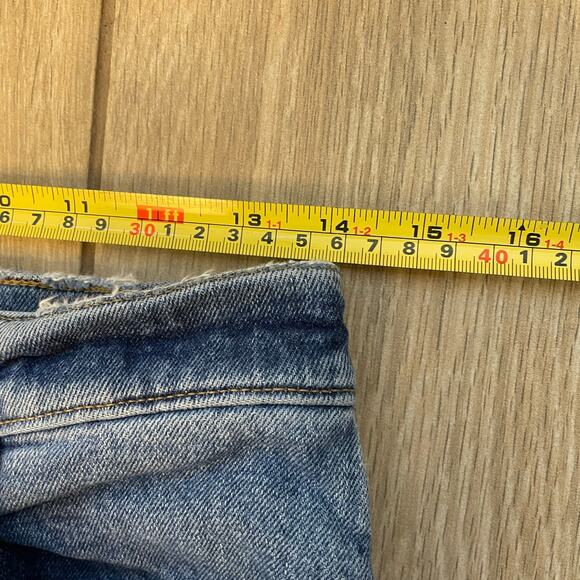 Abercrombie & Fitch 90s Relaxed High Rise Jeans Size 29 Short Blue Women’s Denim - Picture 7 of 10